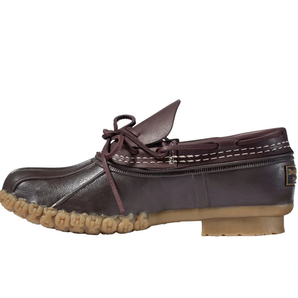 LL Bean women’s low Moc boots size 7 - Picture 2 of 12